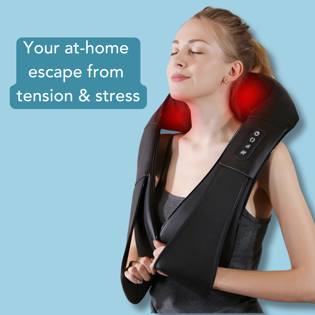 ✨ Last Day Sale 60% OFF ✨ Relieve Neck, Shoulder & Back Pain with the NESLEMY™ RelaxPro Massager