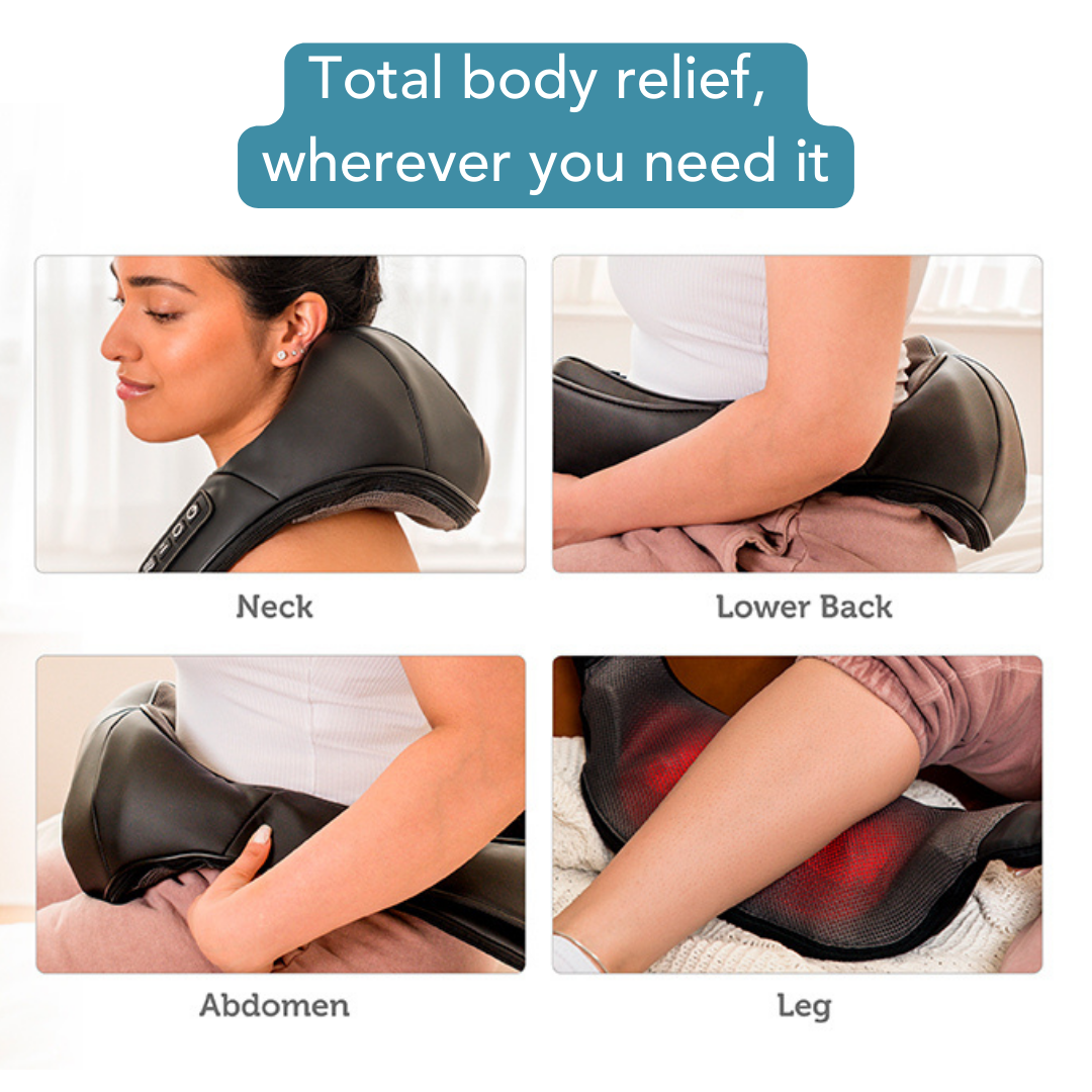 ✨ Last Day Sale 60% OFF ✨ Relieve Neck, Shoulder & Back Pain with the NESLEMY™ RelaxPro Massager