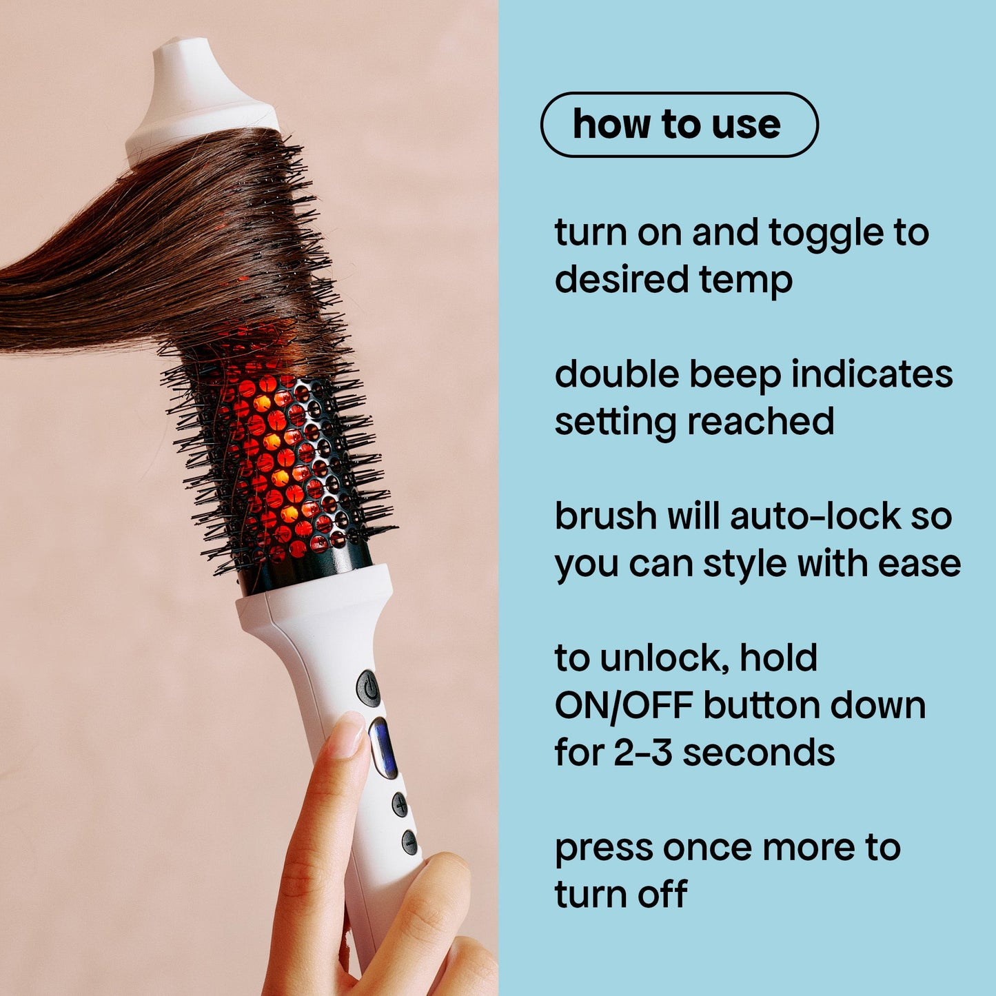QIAWI™ INFRARED THERMAL BOUNCE BRUSH