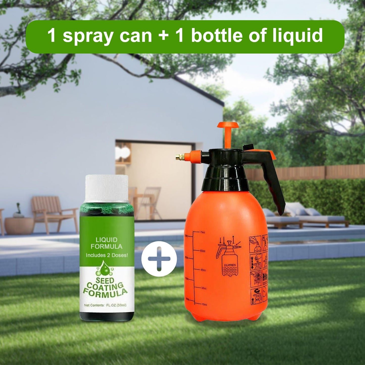 🔥Last Day 70% OFF🌱Hydro Seeding Lawn Solution-2