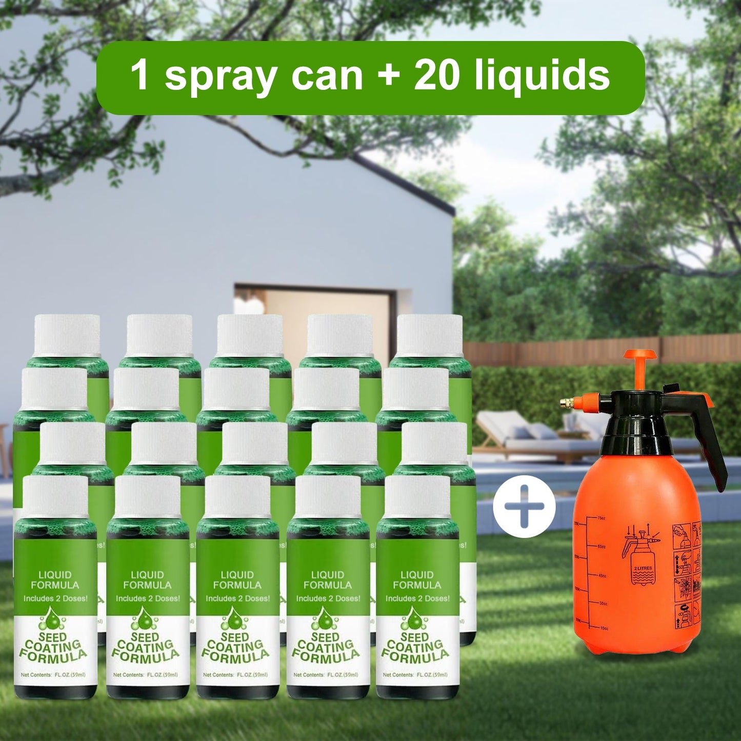 🔥Last Day 70% OFF🌱Hydro Seeding Lawn Solution-2