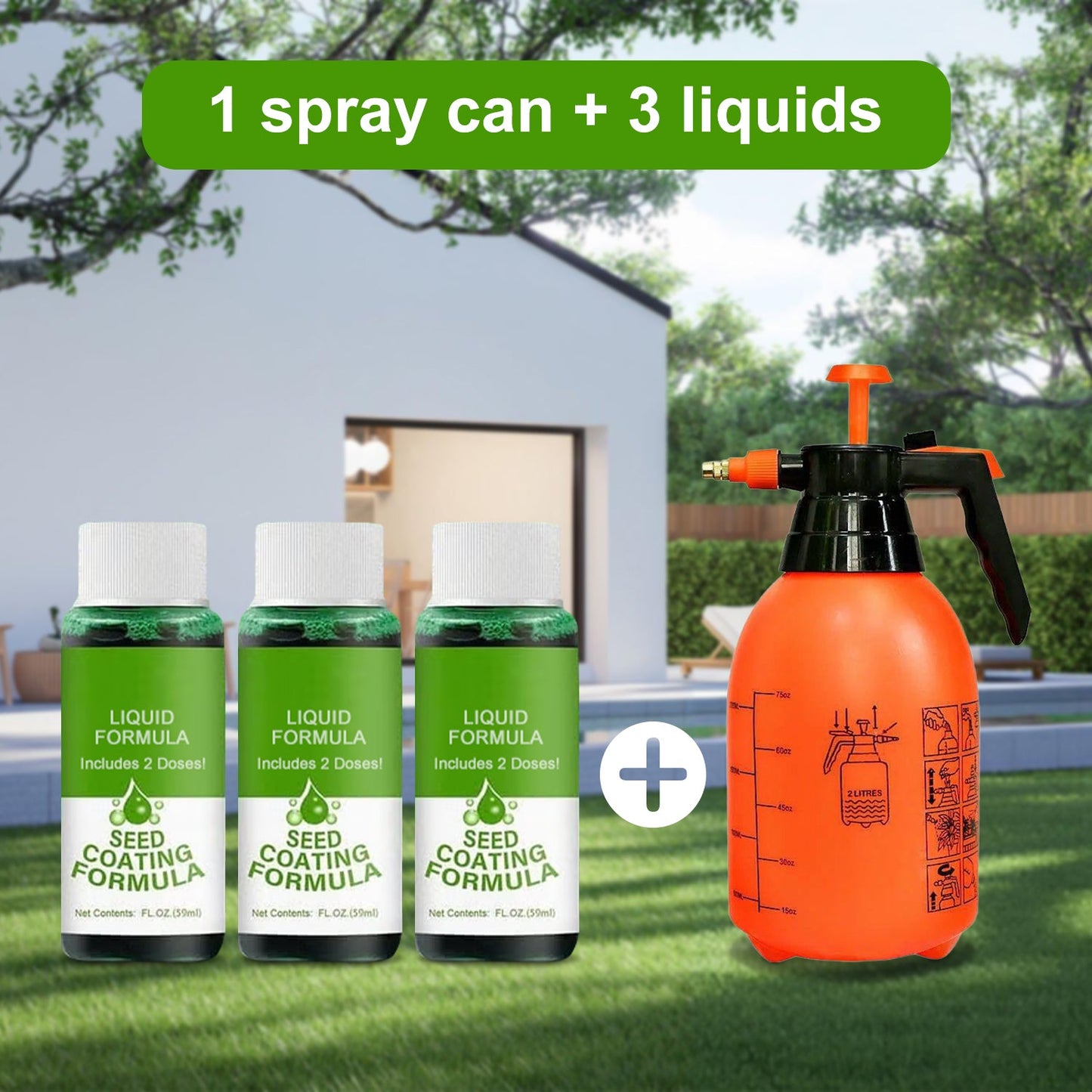 🔥Last Day 70% OFF🌱Hydro Seeding Lawn Solution-2