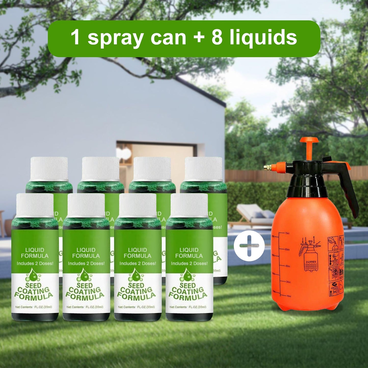 🔥Last Day 70% OFF🌱Hydro Seeding Lawn Solution-2