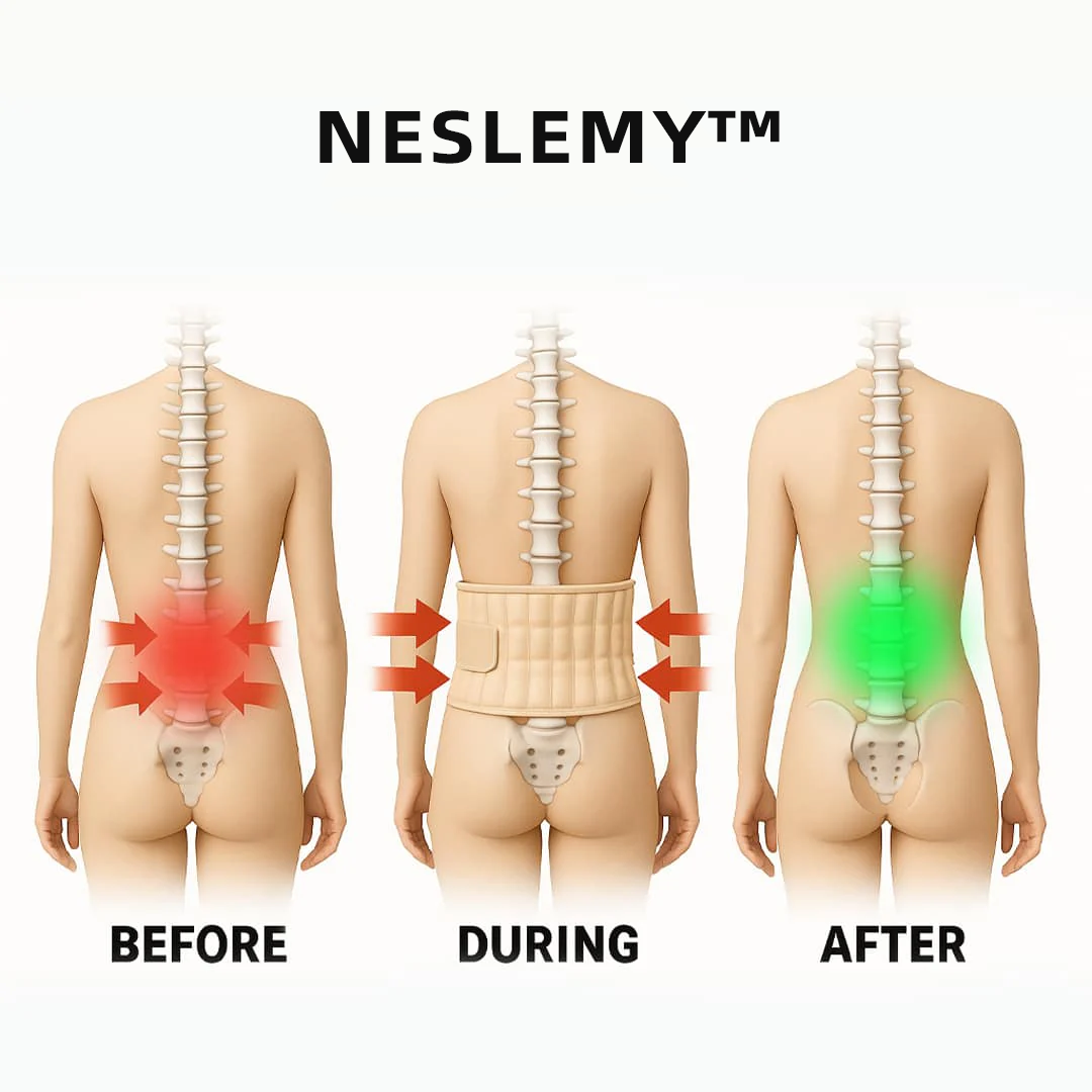 ✨Last Day Sale 70% Off✨NESLEMY™ 360 Belt - 15 Minutes a Day to a Pain-Free Life