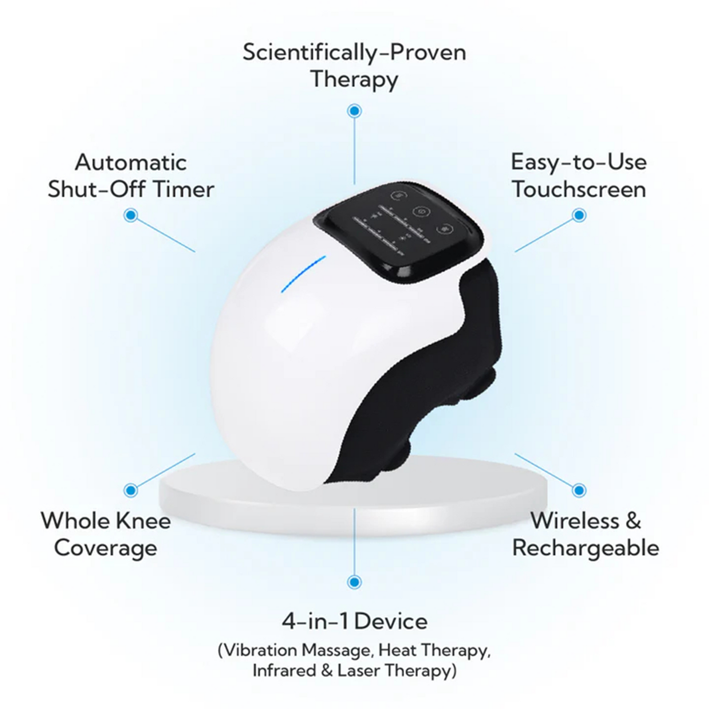 NESLEMY™ 4-in-1 Knee Massager - Natural Knee Pain Relief