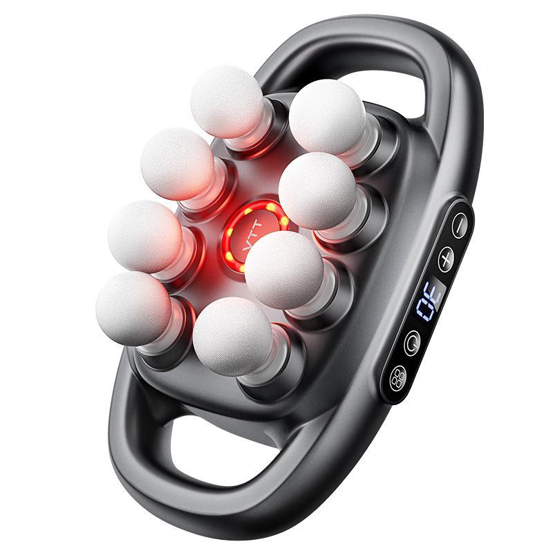 ⚡ Limited Time 50% OFF 🔥 16-Head Deep Tissue Massage Gun with 30 Speeds & Red Light Therapy | Quiet Percussion Muscle Massager