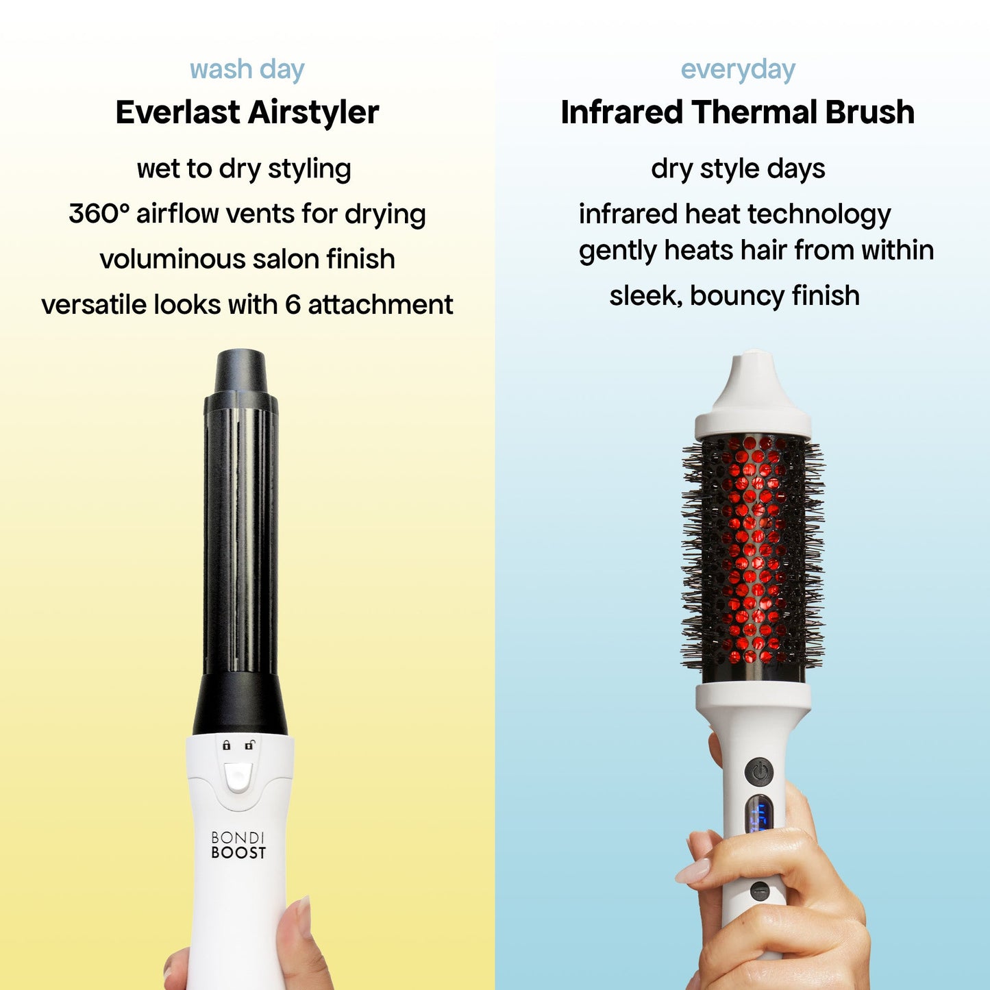 QIAWI™ INFRARED THERMAL BOUNCE BRUSH